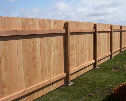Standard Privacy Fence Standard Privacy Fence